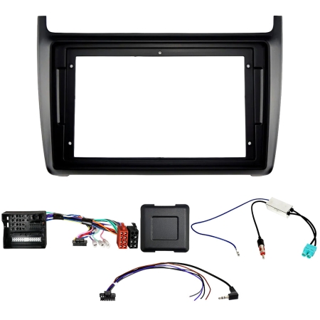 Auto-Connect Installationskit för 9-tums bilstereo, Volkswagen Polo 2010-2017 i gruppen Billjud / Vad passar i min bil / Volkswagen / Polo / Polo 2010-2017 hos BRL (720F9VW4)