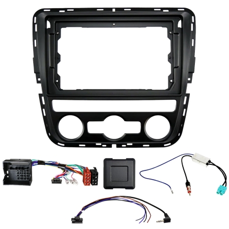 Auto-Connect Installationskit för 9-tums bilstereo, Volkswagen Passat B7 2011-2015, automatisk AC i gruppen Billjud / Vad passar i min bil / Volkswagen / Passat / Passat B7 2010-2015 / Byta stereo Passat B7 2010-2015 hos BRL (720F9VW5)