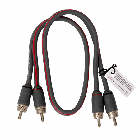 Auto-Connect tvinnad lågnivåkabel 0.5 meter, Level 2 i gruppen Billjud / Kablar / Lågnivåkabel hos BRL (720L2RCA05TB)