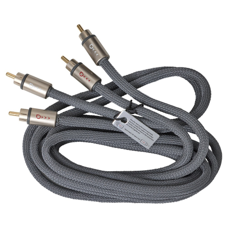 Auto-Connect tvinnad lågnivåkabel 1.5 meter, Level 3 i gruppen Billjud / Kablar / Lågnivåkabel hos BRL (720L3RCA15TBS)