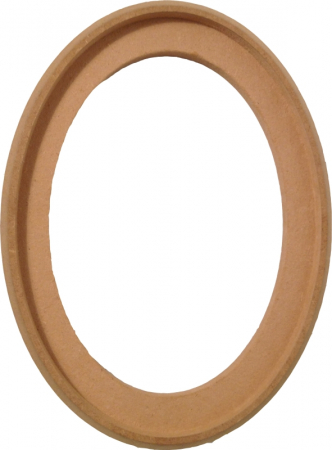 MDF-ring, oval 6x9 tum i gruppen Billjud / Tillbehör / Byggmaterial / MDF-ringar hos BRL Electronics (720MDFRING69R)