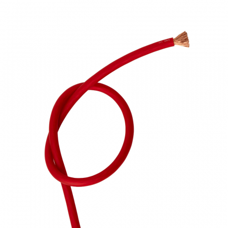 Auto-Connect röd strömkabel OFC 21.6mm², metervara i gruppen Billjud / Kablar / Strömkabel hos BRL (720PC21OFCR)