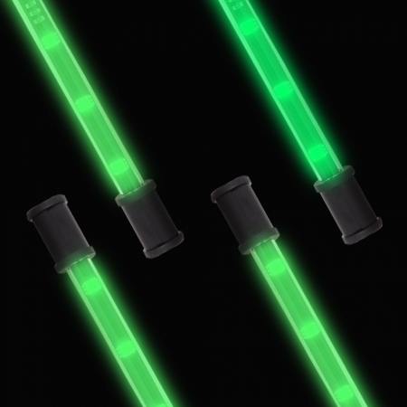 Lightz 4x9” LED-interiörbelysning, grön färg i gruppen Billjud / LED-Belysning / LED-lampor / LED & Diodslingor hos BRL Electronics (770I9GRN)