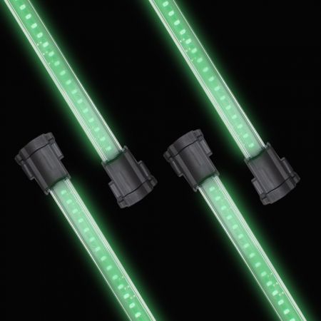 Lightz 2x36” & 2x46” LED-exteriörbelysning, grön färg