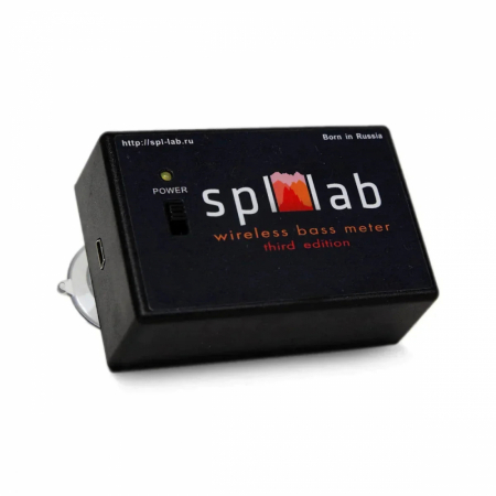 SPL Lab Wireless Bass Meter TE (3:e gen.), trådlös dB-mätare upp till 190dB i gruppen Billyd / Forsterker / Lydprosessorer/DSP / Tillbehör hos BRL Electronics (787SPLWBMTE3G)