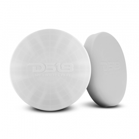 DS18 CS-10/WH, silikonskydd för 10 tums basar och högtalare, vit i gruppen Billjud / Marint ljud / Marint tillbehör hos BRL Electronics (803CS10WH)
