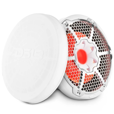 DS18 NXL-10SUB/WH, vit 10 tums marinbas med LED, par i gruppen Nyheter hos BRL (803NXL10SUBWH)