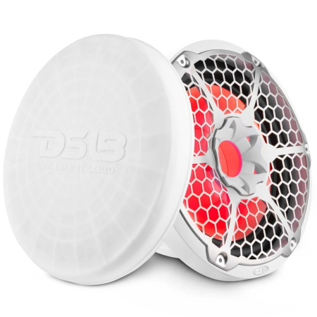 DS18 NXL-12SUB/WH, vit 12 tums marinbas med LED, par i gruppen Nyheter hos BRL (803NXL12SUBWH)