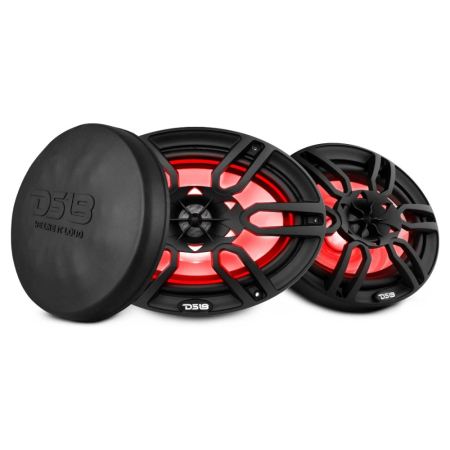 DS18 NXL-69/BK, svarta 6x9 tums marinhögtalare med LED, par i gruppen Nyheter hos BRL (803NXL69BK)