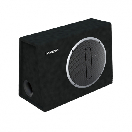 Onkyo X-W250AW, slimmad aktiv 10 tums baslåda i gruppen Billjud / Bas / Aktiv baslåda hos BRL (806XW250AWB1)