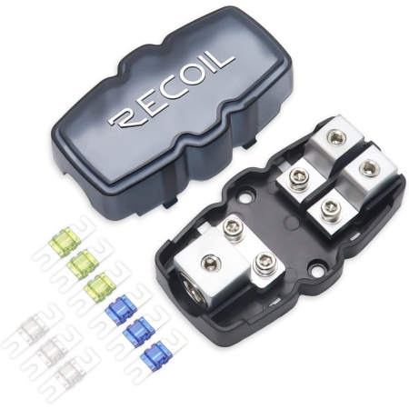 Recoil MFH12 Mini-ANL säkringshållare 1x50mm² till 2x20mm² i gruppen Nyheter hos BRL (808MFH12)