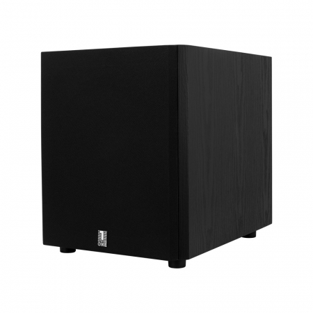 System One W100 aktiv subwoofer, svart i gruppen Hemmaljud / Högtalare / Subwoofers hos BRL Electronics (815W100B)