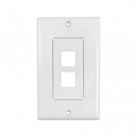 System One WP802 Wallplate  i gruppen Hemmaljud / Tillbehör / Kontakter och paneler  hos BRL Electronics (815WP802)