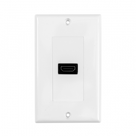 System One WP881 Wallplate HDMI i gruppen Lyd til hjemmet / Tilbehør / Kontakter og paneler  hos BRL Electronics (815WP881)