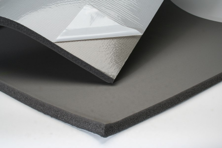Vibrofiltr Autoshim Black Flex Rubber Foam 6 mm, 15 meter rulle i gruppen Billyd / Tilbehør / Dempemateriale hos BRL Electronics (828ROLLABFRF6)
