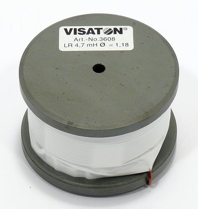 Visaton ferritspole LR 10 mH / 56mm i gruppen Billjud / Tillbehör / Monteringstillbehör hos BRL Electronics (8303613)