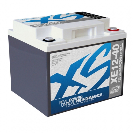 XS Power XE12-40 batteri 12V 55Ah i gruppen Billjud / Tillbehör / Batterier hos BRL Electronics (835XE1240)