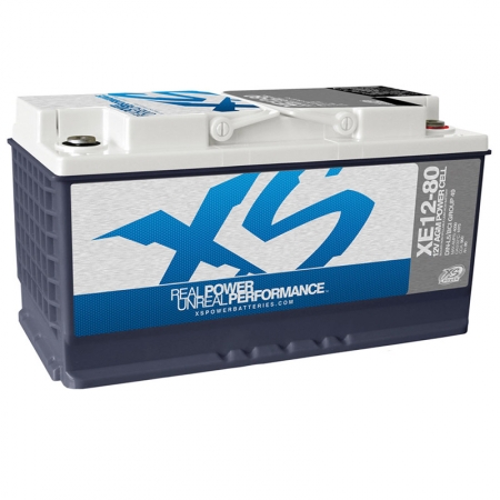 XS Power XE12-80 batteri 12V 100Ah i gruppen Billjud / Tillbehör / Batterier hos BRL Electronics (835XE1280)