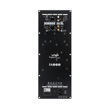 Hypex FusionAmp FA253 trekanals inbyggnadsförstärkare med DSP i gruppen Hemmaljud / Bygg själv / Inbyggnadsförstärkare hos BRL (840FA253)
