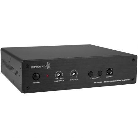 Dayton Audio BSA-200 bryggningsbar förstärkare med lågpassfilter i gruppen Hemmaljud / Förstärkare / Stereoslutsteg hos BRL Electronics (860BSA200)