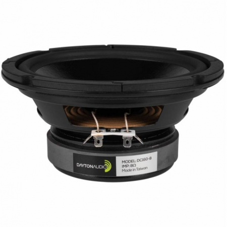 Dayton Audio DC160-8 6,5'' i gruppen Hemmaljud / Högtalare / Högtalarelement Byggsatser / 6,5' hos BRL Electronics (860DC1608)