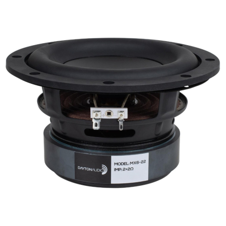 Dayton Audio MX6-22, 6.5 tums bas/midbas i gruppen Nyheter hos BRL (860MX622)