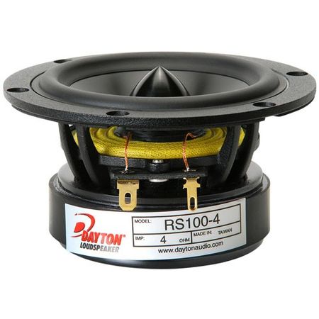 Dayton Audio RS100-4 i gruppen Lyd til hjemmet / Høyttalere / Høyttalerelement Byggsatser / 4' hos BRL Electronics (860RS1004)