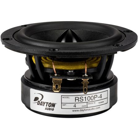 Dayton Audio RS100P-4 4tum i gruppen Hemmaljud / Högtalare / Högtalarelement Byggsatser / 4' hos BRL Electronics (860RS100P4)