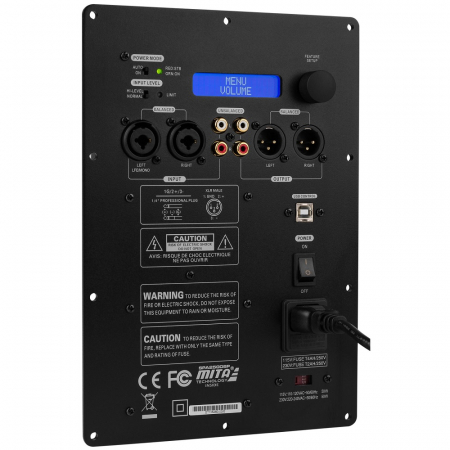 Dayton Audio SPA250DSP i gruppen Hemmaljud / Högtalare / Högtalarelement Byggsatser / Byggsatser hos BRL Electronics (860SPA250DSP)