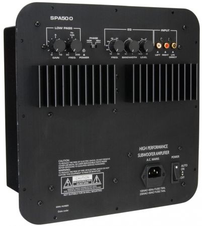 Dayton Audio SPA500 i gruppen Hemmaljud / Högtalare / Högtalarelement Byggsatser / Byggsatser hos BRL Electronics (860SPA500)