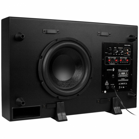 Dayton Audio SUB-1000L, aktiv slimmad subwoofer i gruppen Lyd til hjemmet / Høyttalere / Subwoofer hos BRL Electronics (860SUB1000L)