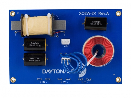 Dayton Audio XO2W-2K i gruppen Hemmaljud / Tillbehör / Delningsfilter hos BRL Electronics (860XO2W2K)