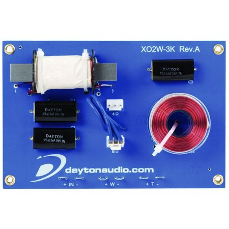 Dayton Audio XO2W-3K i gruppen Hemmaljud / Tillbehör / Delningsfilter hos BRL Electronics (860XO2W3K)