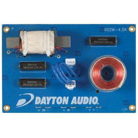 Dayton Audio XO2W-4.5K i gruppen Lyd til hjemmet / Tilbehør / Delingsfilter hos BRL Electronics (860XO2W45K)