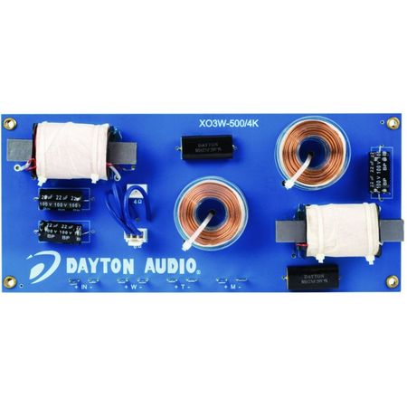 Dayton Audio XO3W-500/4K i gruppen Hemmaljud / Tillbehör / Delningsfilter hos BRL Electronics (860XO3W5004K)