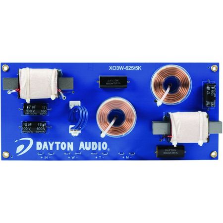 Dayton Audio XO3W-625/5K i gruppen Hemmaljud / Tillbehör / Delningsfilter hos BRL Electronics (860XO3W6255K)