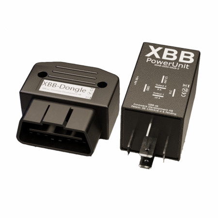XBB DONGLE® & XBB POWERUNIT®, OBD-kit för helljussignal i gruppen Billyd / LED-Belysning / Monteringstilbehør  hos BRL Electronics (871270425)