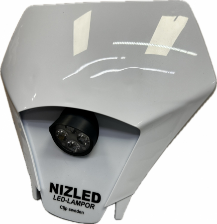 Singelkåpa 50w GASGAS 2024-, vit, NIZLED kallvit 1xE40F