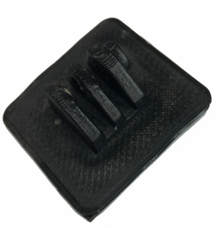 Gopro fäste 3D print formbar i gruppen Billjud / LED-Belysning / Enduro / Tillbehör hos BRL Electronics (871GOPROFASTF)