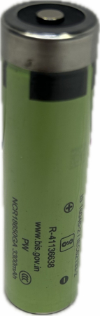 Nizled reserv batteri till Ficklampa, (18650 cell) 3300mah Panasonic i gruppen Billjud / LED-Belysning / Enduro / Hjälmkit hos BRL (871HLF10WBATTERI)