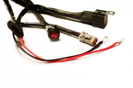 NIZLED kabelstam med 12v relä och DTP-kontakt i gruppen Billjud / LED-Belysning / Monteringstillbehör hos BRL Electronics (871KABEL3)