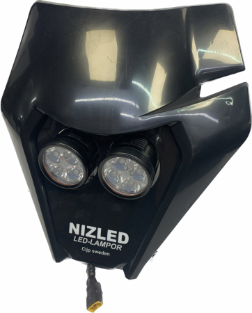 Dubbelkåpa 80w KTM 2020-2023, NIZLED R40DRL kallvit