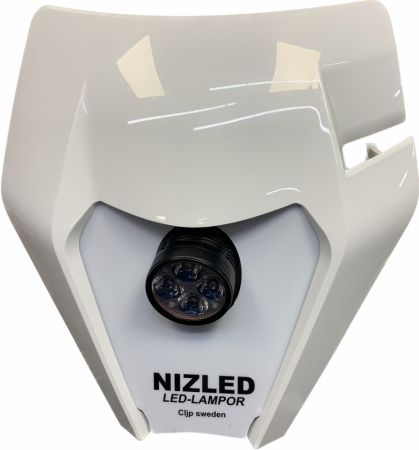 Singelkåpa 40w KTM 2017-2019, NIZLED R40DRL kallvit