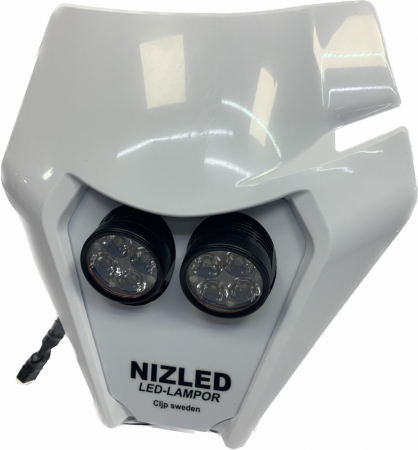 Dubbelkåpa 80w KTM 2020-2023, NIZLED R40DRL kallvit
