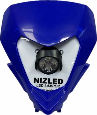 Singelkåpa 50w Sherco 2024-, Blå, kallvit 1xE406k NIZLED