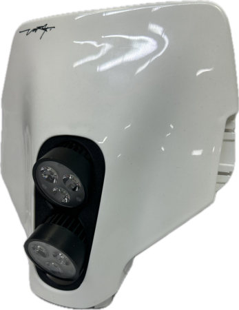 Stark Varg aktiv lampkåpa 2xE30 kallvit, 30watt/6ah vapcell liion batteri, vit i gruppen Billjud / LED-Belysning / Enduro / Vad passar min hoj / Stark Varg / 2023- hos BRL (871STARKE2306AH)