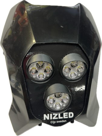 Trippelljus kallvit 120w Triumph 2024-, 3xE406k NIZLED i gruppen Billjud / LED-Belysning / Enduro / Vad passar min hoj / Triumph / 2024- hos BRL (871TRIUMPHS24E40F3)