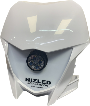 Singelkåpa insteg 40w Yamaha vit 2019-2025, NIZLED R40DRL i gruppen Billjud / LED-Belysning / Enduro / Vad passar min hoj / Yamaha / 2019- hos BRL (871YAMV19R40D1)