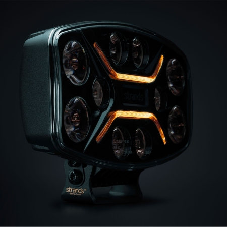 Strands Dark Knight Insane Extraljus Oval i gruppen Billjud / LED-Belysning / LED-lampor / Extraljus hos BRL (872270698)