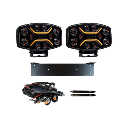 Strands Komplett Kit 2X Dark Knight Insane LED i gruppen Billjud / LED-Belysning / LED-lampor / Extraljus hos BRL (872270698KIT2)